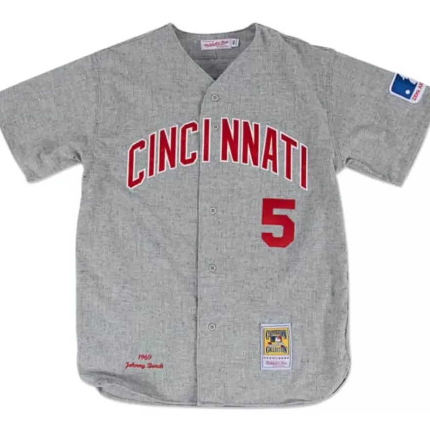 Mitchell & Ness Mlb Authentic-Johnny Bench 1969 Authentic Jersey Cincinnati Reds