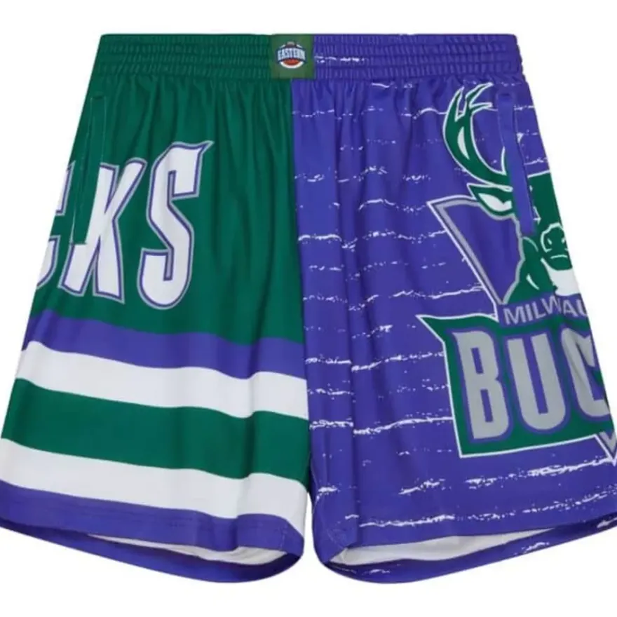 Mitchell & Ness Shorts-Jumbotron 3.0 Shorts Milwaukee Bucks