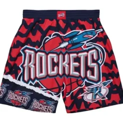 Mitchell & Ness Shorts-Jumbotron 2.0 Sublimated Shorts Houston Rockets