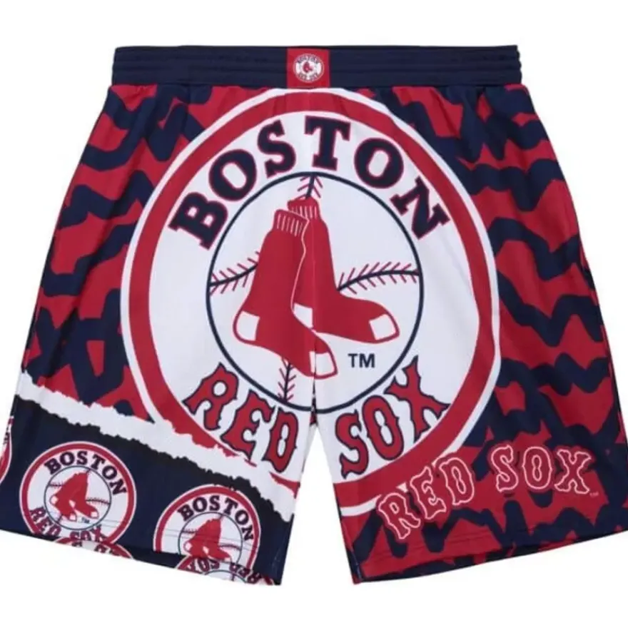 Mitchell & Ness Shorts-Jumbotron 2.0 Sublimated Shorts Boston Red Sox