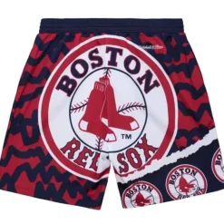 Mitchell & Ness Shorts-Jumbotron 2.0 Sublimated Shorts Boston Red Sox
