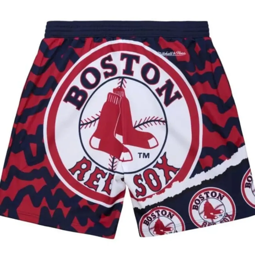 Mitchell & Ness Shorts-Jumbotron 2.0 Sublimated Shorts Boston Red Sox