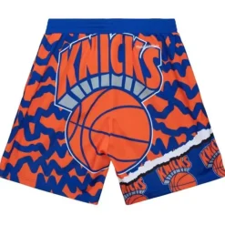 Mitchell & Ness Shorts-Jumbotron 2.0 Sublimated Shorts New York Knicks