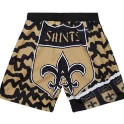Mitchell & Ness Shorts-Jumbotron 2.0 Sublimated Shorts New Orleans Saints
