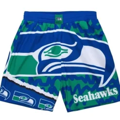 Mitchell & Ness Shorts-Jumbotron 2.0 Sublimated Shorts Seattle Seahawks