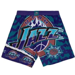 Mitchell & Ness Shorts-Jumbotron 2.0 Sublimated Shorts Utah Jazz