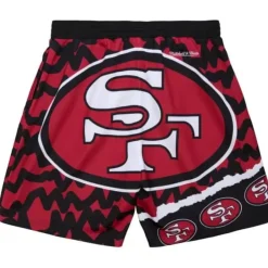 Mitchell & Ness Shorts-Jumbotron 2.0 Sublimated Shorts San Francisco 49Ers