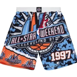 Mitchell & Ness Shorts-Jumbotron 2.0 Sublimated Shorts All Star 1997-98