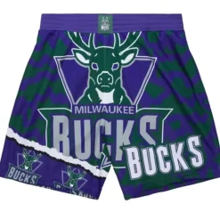 Mitchell & Ness Shorts-Jumbotron 2.0 Sublimated Shorts Milwaukee Bucks