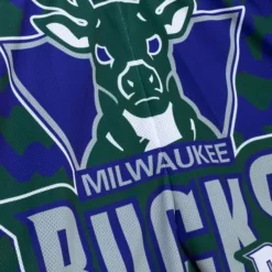 Mitchell & Ness Shorts-Jumbotron 2.0 Sublimated Shorts Milwaukee Bucks
