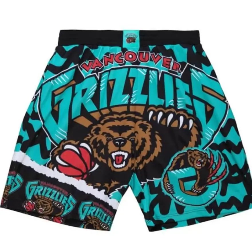 Mitchell & Ness Shorts-Jumbotron 2.0 Sublimated Shorts Vancouver Grizzlies
