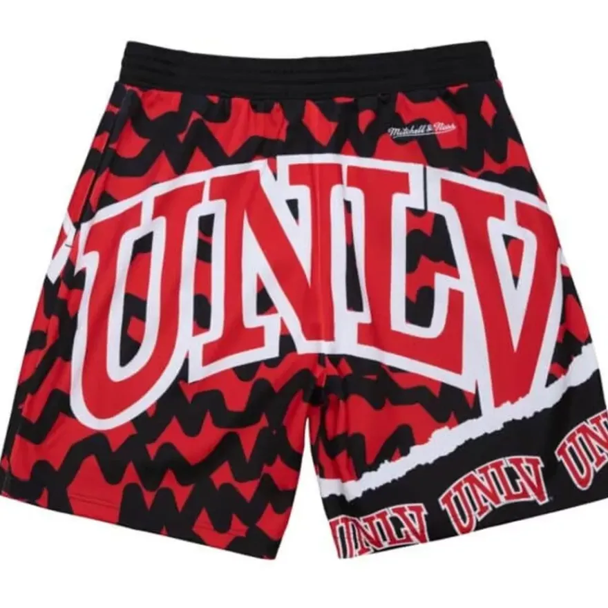 Mitchell & Ness Shorts-Jumbotron 2.0 Sublimated Shorts Unlv