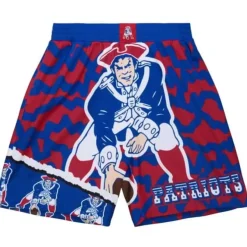 Mitchell & Ness Shorts-Jumbotron 2.0 Sublimated Shorts New England Patriots