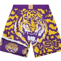 Mitchell & Ness Shorts-Jumbotron 2.0 Sublimated Shorts Louisiana State University