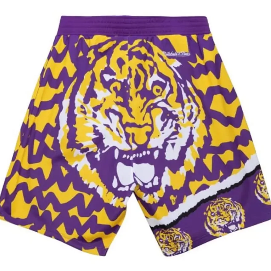 Mitchell & Ness Shorts-Jumbotron 2.0 Sublimated Shorts Louisiana State University