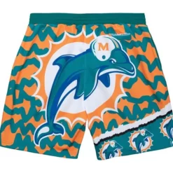 Mitchell & Ness Shorts-Jumbotron 2.0 Sublimated Shorts Miami Dolphins