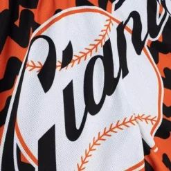 Mitchell & Ness Shorts-Jumbotron 2.0 Sublimated Shorts San Francisco Giants