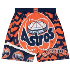 Mitchell & Ness Shorts-Jumbotron 2.0 Sublimated Shorts Houston Astros