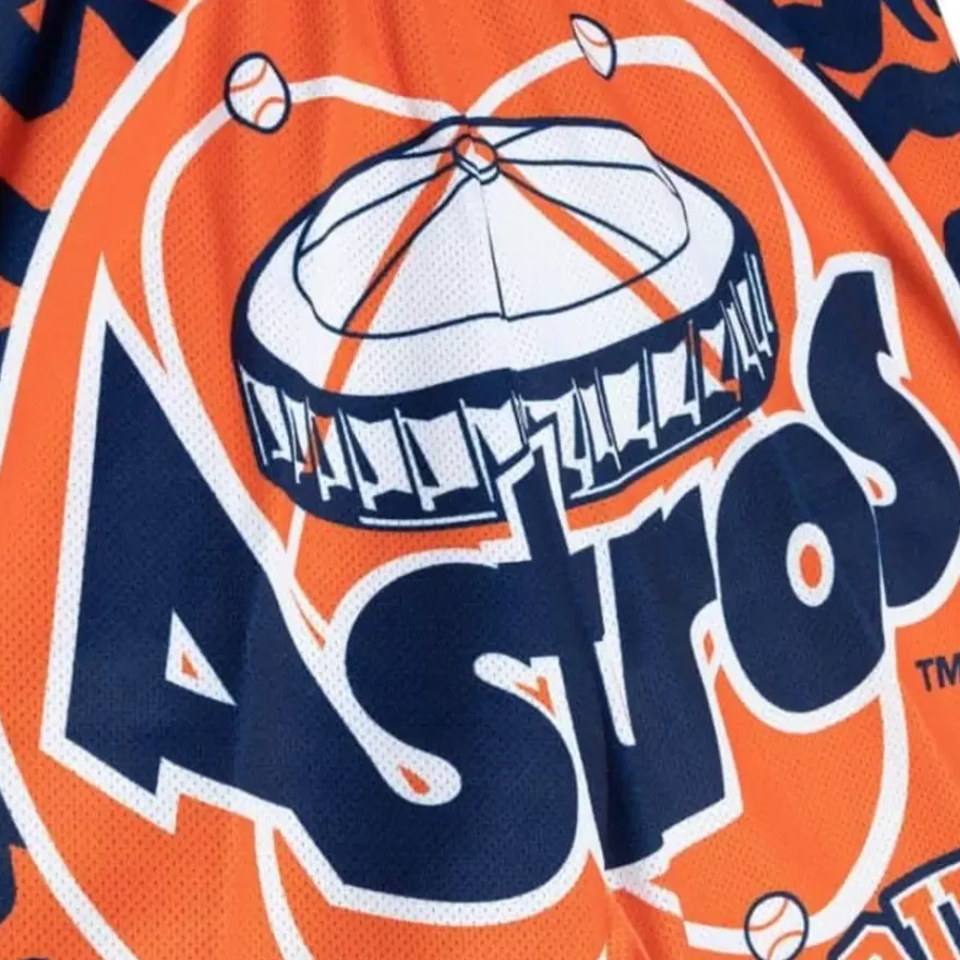 Mitchell & Ness Shorts-Jumbotron 2.0 Sublimated Shorts Houston Astros