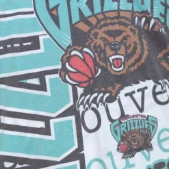 Mitchell & Ness T-Shirts & Tops-Jumbotron 2.0 Sublimated Ss Tee Vancouver Grizzlies