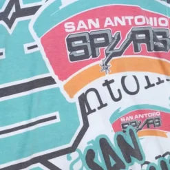 Mitchell & Ness T-Shirts & Tops-Jumbotron 2.0 Sublimated Ss Tee San Antonio Spurs