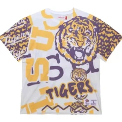 Mitchell & Ness T-Shirts & Tops-Jumbotron 2.0 Sublimated Ss Tee Louisiana State University