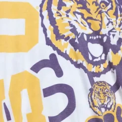 Mitchell & Ness T-Shirts & Tops-Jumbotron 2.0 Sublimated Ss Tee Louisiana State University