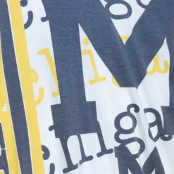 Mitchell & Ness T-Shirts & Tops-Jumbotron 2.0 Sublimated Ss Tee University Of Michigan