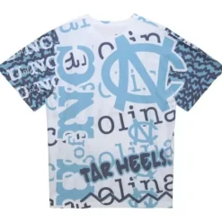 Mitchell & Ness T-Shirts & Tops-Jumbotron 2.0 Sublimated Ss Tee University Of North Carolina