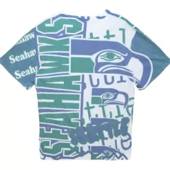 Mitchell & Ness T-Shirts & Tops-Jumbotron 2.0 Sublimated Ss Tee Seattle Seahawks