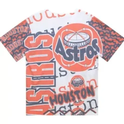 Mitchell & Ness T-Shirts & Tops-Jumbotron 2.0 Sublimated Ss Tee Houston Astros
