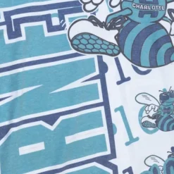 Mitchell & Ness T-Shirts & Tops-Jumbotron 2.0 Sublimated Ss Tee Charlotte Hornets