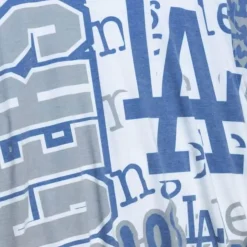 Mitchell & Ness T-Shirts & Tops-Jumbotron 2.0 Sublimated Ss Tee Los Angeles Dodgers