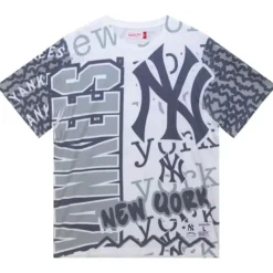 Mitchell & Ness T-Shirts & Tops-Jumbotron 2.0 Sublimated Ss Tee New York Yankees