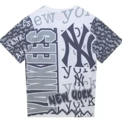 Mitchell & Ness T-Shirts & Tops-Jumbotron 2.0 Sublimated Ss Tee New York Yankees