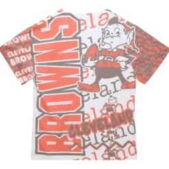 Mitchell & Ness T-Shirts & Tops-Jumbotron 2.0 Sublimated Ss Tee Cleveland Browns