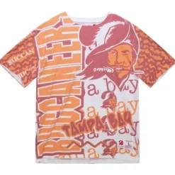 Mitchell & Ness T-Shirts & Tops-Jumbotron 2.0 Sublimated Ss Tee Tampa Bay Buccaneers