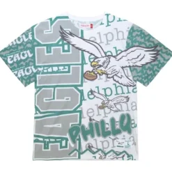 Mitchell & Ness T-Shirts & Tops-Jumbotron 2.0 Sublimated Ss Tee Philadelphia Eagles