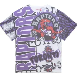 Mitchell & Ness T-Shirts & Tops-Jumbotron 2.0 Sublimated Ss Tee Toronto Raptors