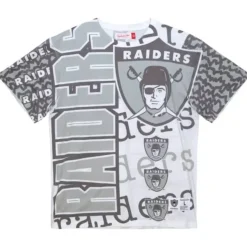 Mitchell & Ness T-Shirts & Tops-Jumbotron 2.0 Sublimated Ss Tee Oakland Raiders