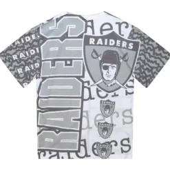 Mitchell & Ness T-Shirts & Tops-Jumbotron 2.0 Sublimated Ss Tee Oakland Raiders