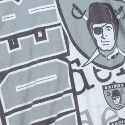 Mitchell & Ness T-Shirts & Tops-Jumbotron 2.0 Sublimated Ss Tee Oakland Raiders