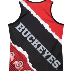 Mitchell & Ness T-Shirts & Tops-Jumbotron 2.0 Sublimated Tank Ohio State