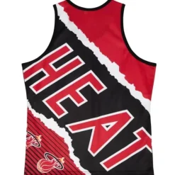 Mitchell & Ness T-Shirts & Tops-Jumbotron 2.0 Sublimated Tank Miami Heat