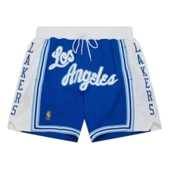 Mitchell & Ness Just Don-Just Don Blue 7 Inch Shorts Los Angeles Lakers