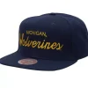 Mitchell & Ness Snapback-Just Don Draft Snapback University Of Michigan