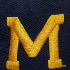 Mitchell & Ness Snapback-Just Don Draft Snapback University Of Michigan