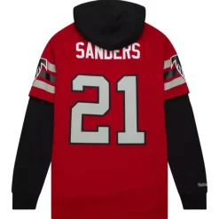 Mitchell & Ness Nfl Legacy-Just Don Legacy Hoodie Jersey Atlanta Falcons Deion Sanders