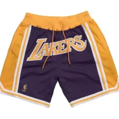 Mitchell & Ness Just Don-Just Don Shorts Los Angeles Lakers Road 1996