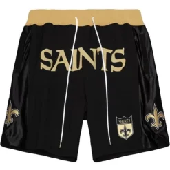Mitchell & Ness Just Don-Just Don Throwbacks Short New Orleans Saints